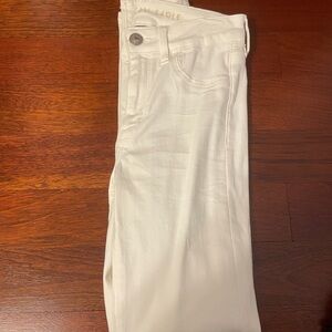 American Eagle Outfitters Women's White Skinny Jeans